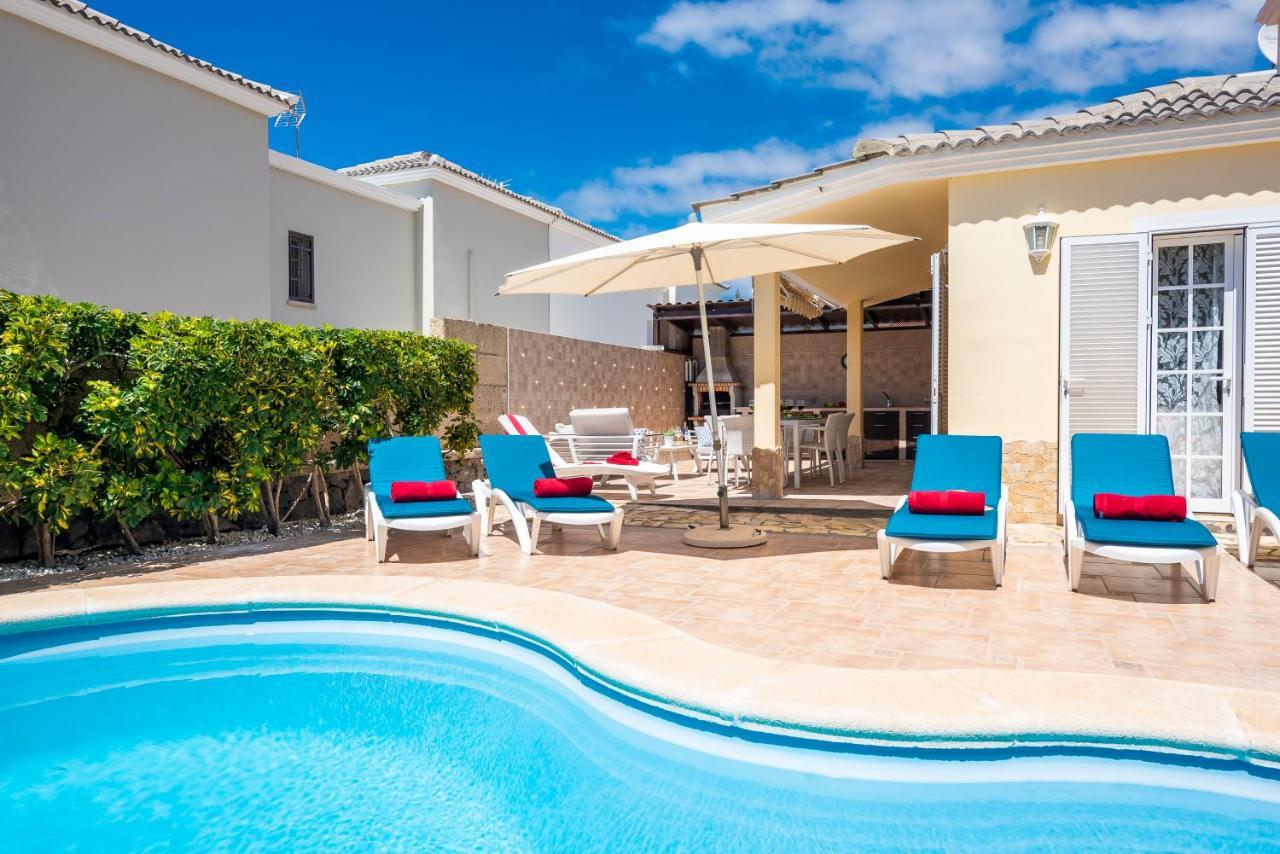 Beautiful Villa Anna With Heated Pool Costa Adeje  Exterior foto