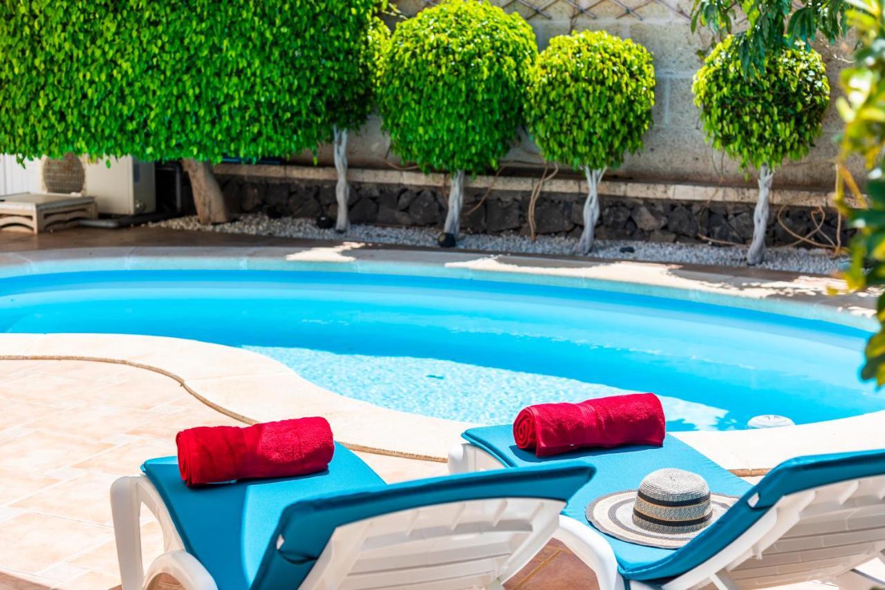 Beautiful Villa Anna With Heated Pool Costa Adeje  Exterior foto