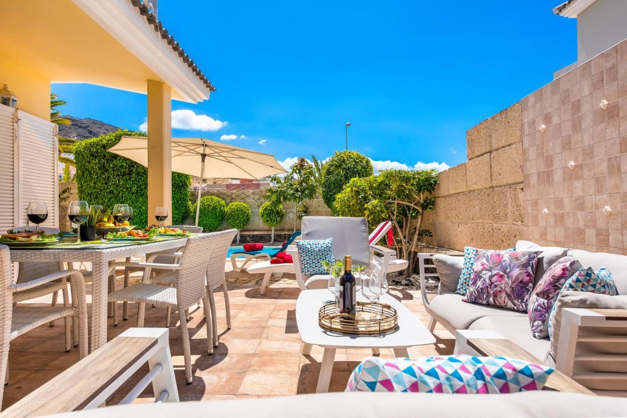 Beautiful Villa Anna With Heated Pool Costa Adeje  Exterior foto